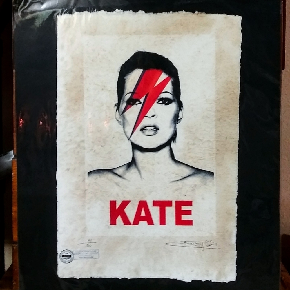 KATE Moss, Ziggy Ltd. Ed. Print By Fairchild Paris - Picture 3 of 8